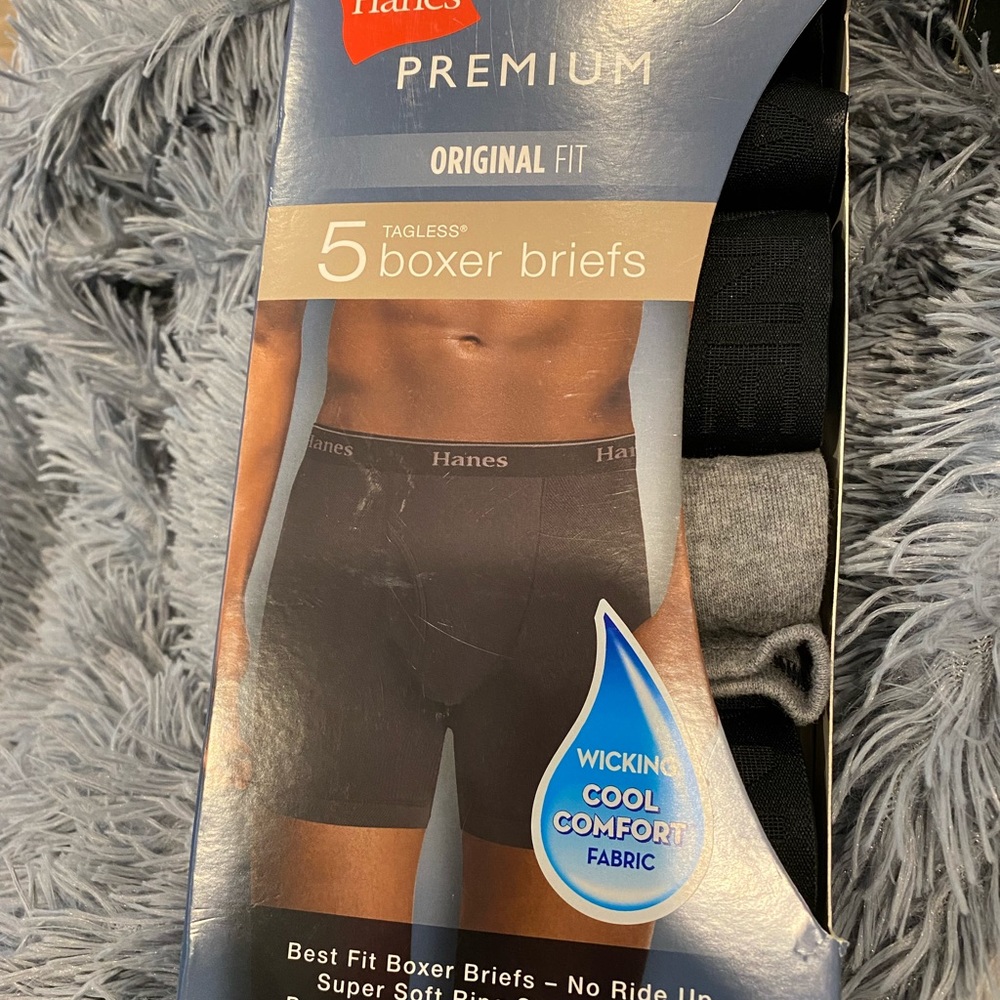 Hanes Premium 5 Pack Briefs